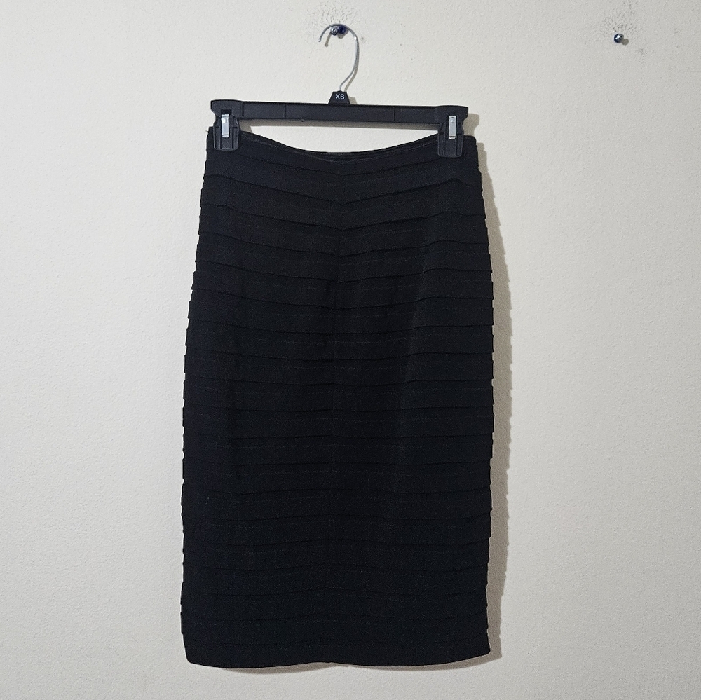 Tadashi Ruffled Pencil Skirt